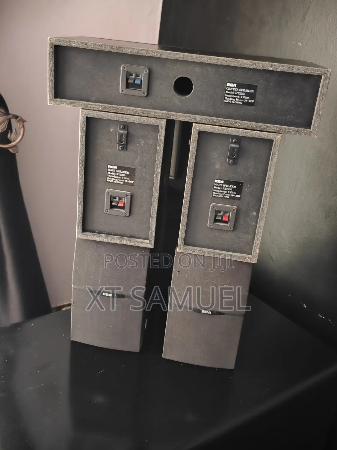 RCA 5 Speaker Set for AVR Home Theater Systems