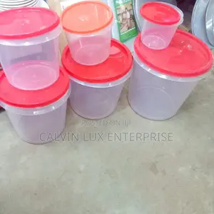 Storage Plastics Buckets Set 6 Piecies