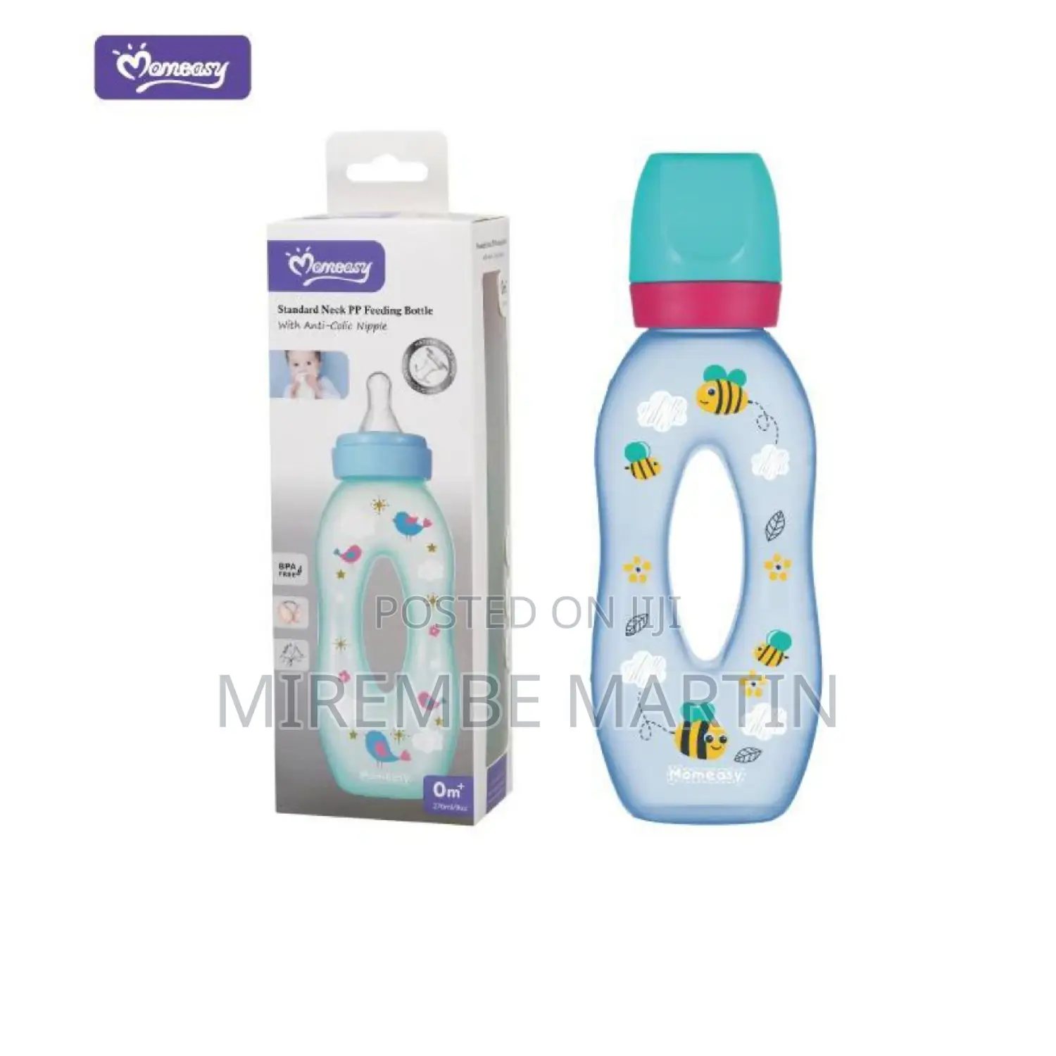 Momeasy Baby Self Feeding Bottle.