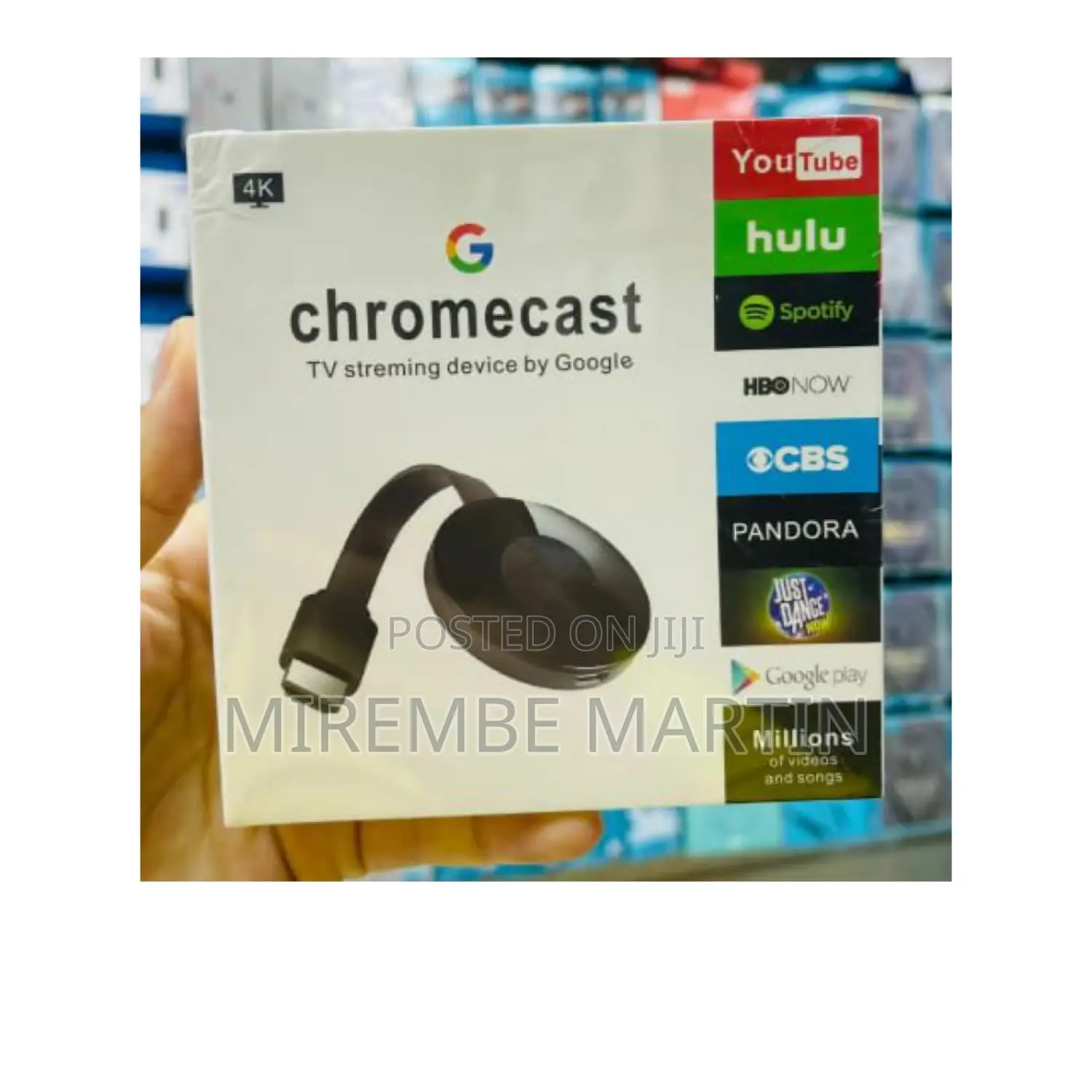 Google Chromecast.