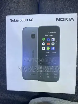 New Nokia 6300 Black
