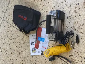 DC/Ac Pressure/Tire Inflator With Gauge