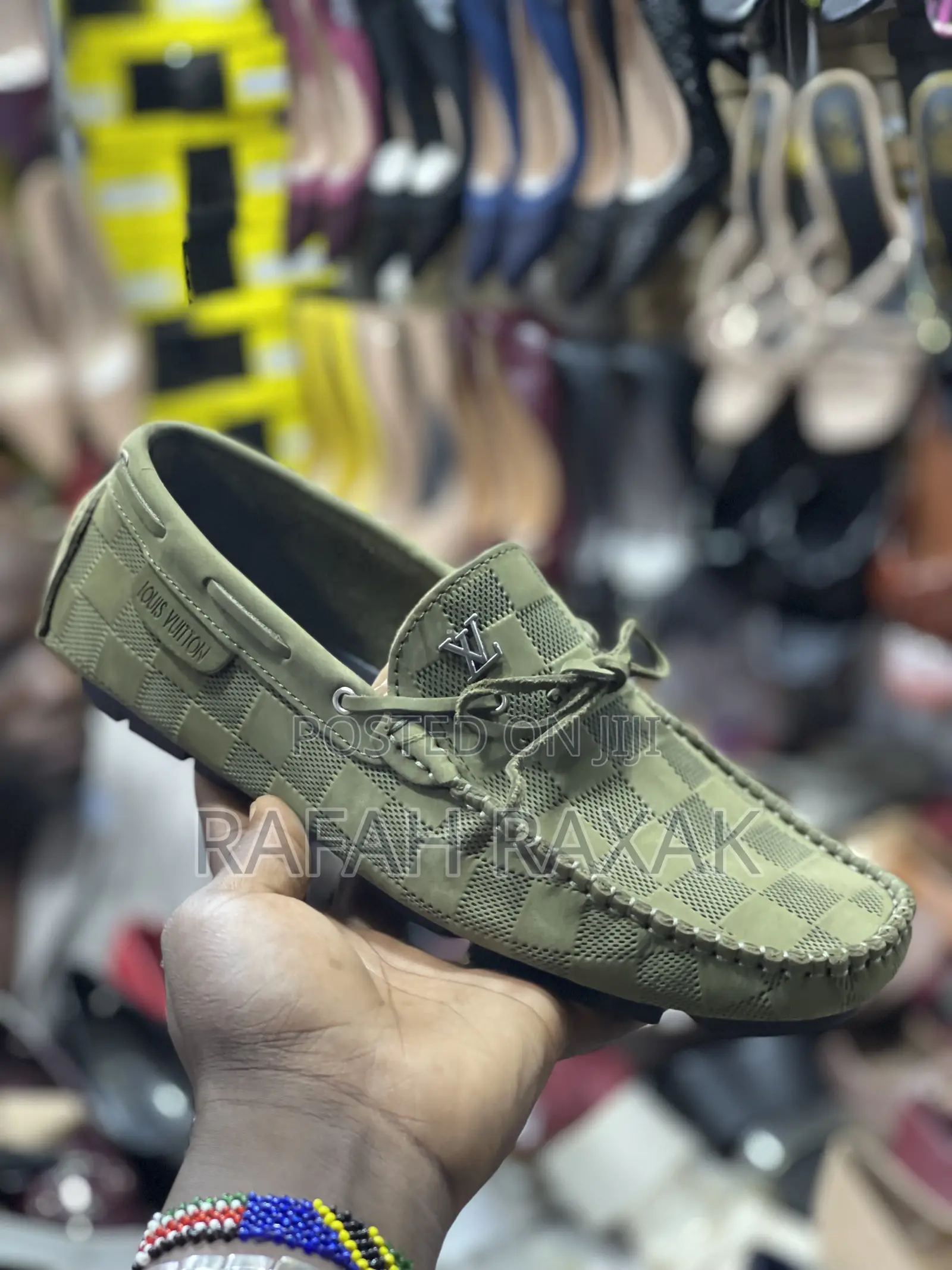 Original Men’S Classy Louis Vuitton Leather Moccasins