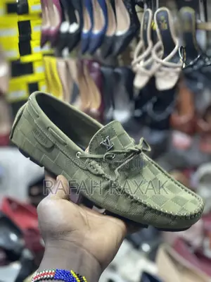Original Men’S Classy Louis Vuitton Leather Moccasins