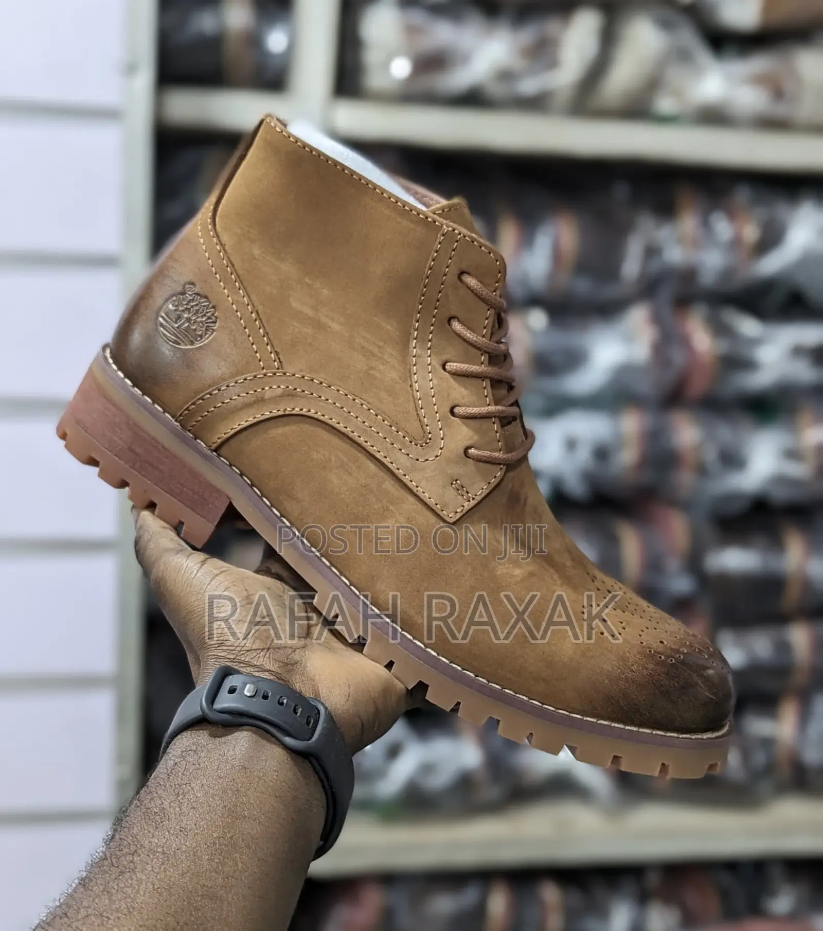 Original Brown Premium Leather Casual TIMBERLAND Ankle Boots