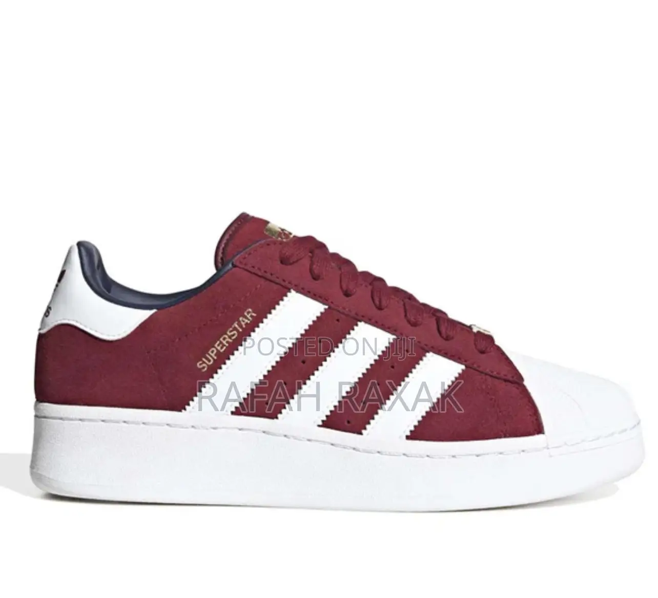 Original Suede Red ADIDAS SUPERSTAR Sneakers