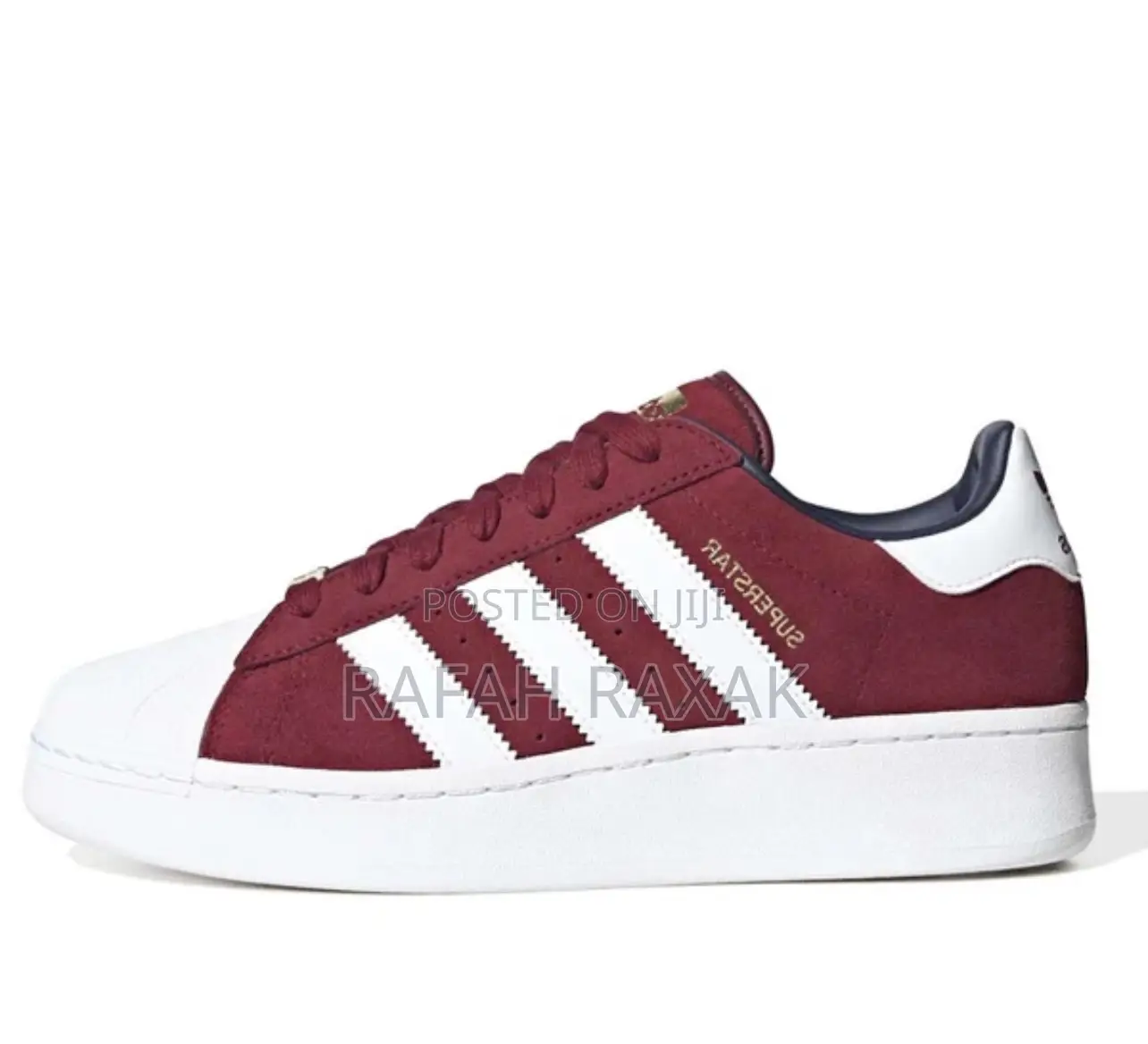 Original Suede Red ADIDAS SUPERSTAR Sneakers