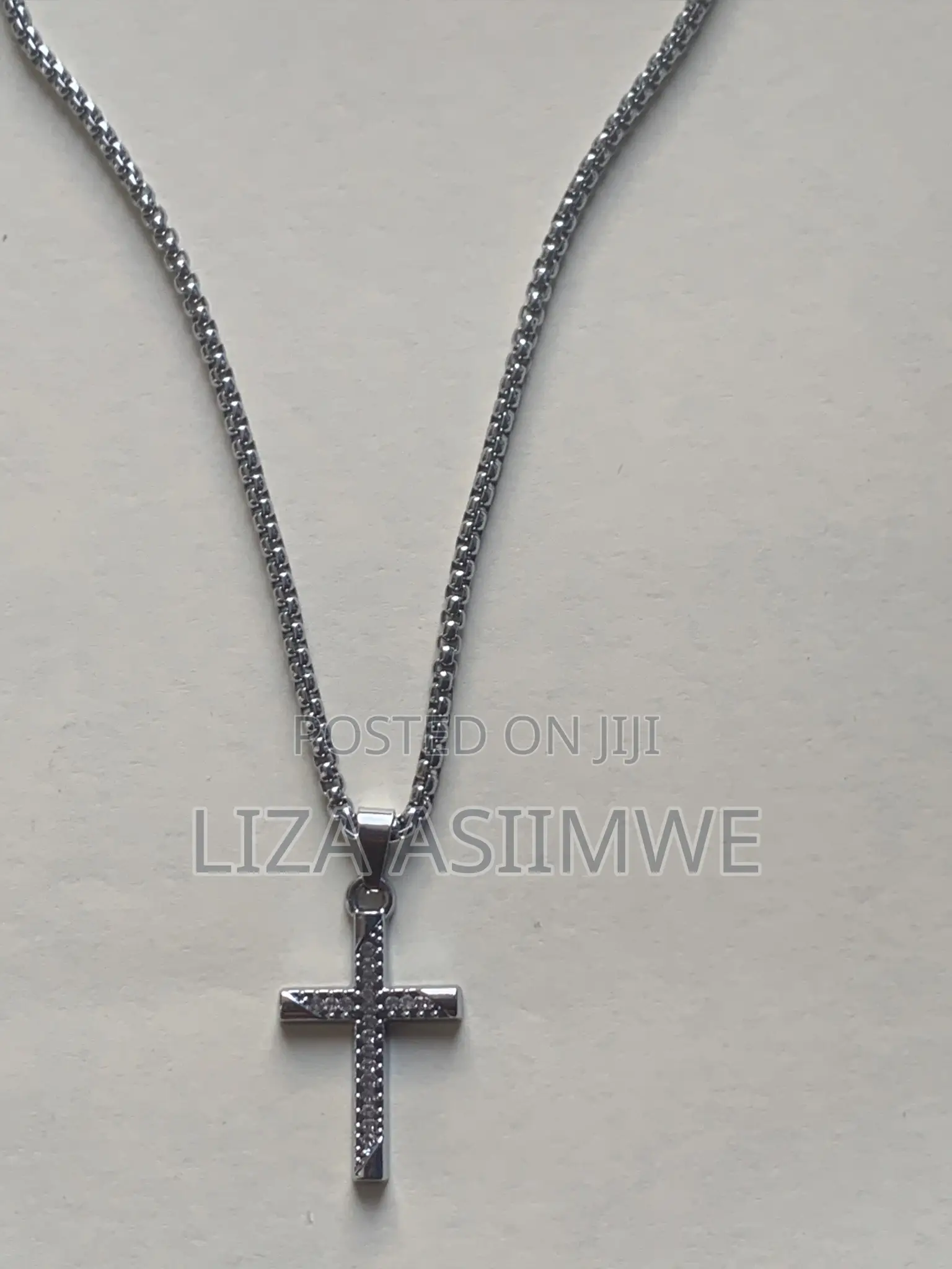 Rope Necklaces With a Cross Pendant