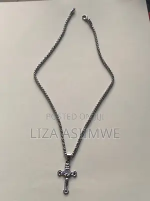 Rope Chains With a Cross Pendant