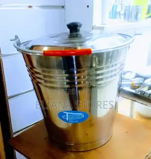 Stainless Steel Buckets With Covers