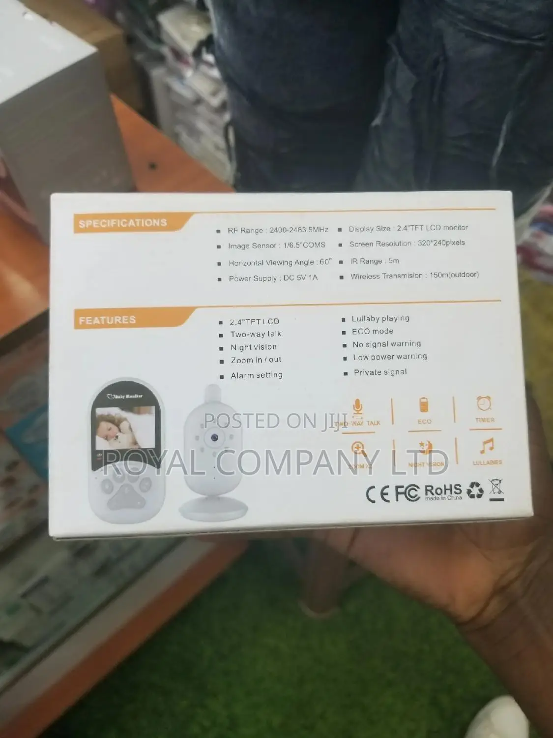 Baby Monitor 2.4inch