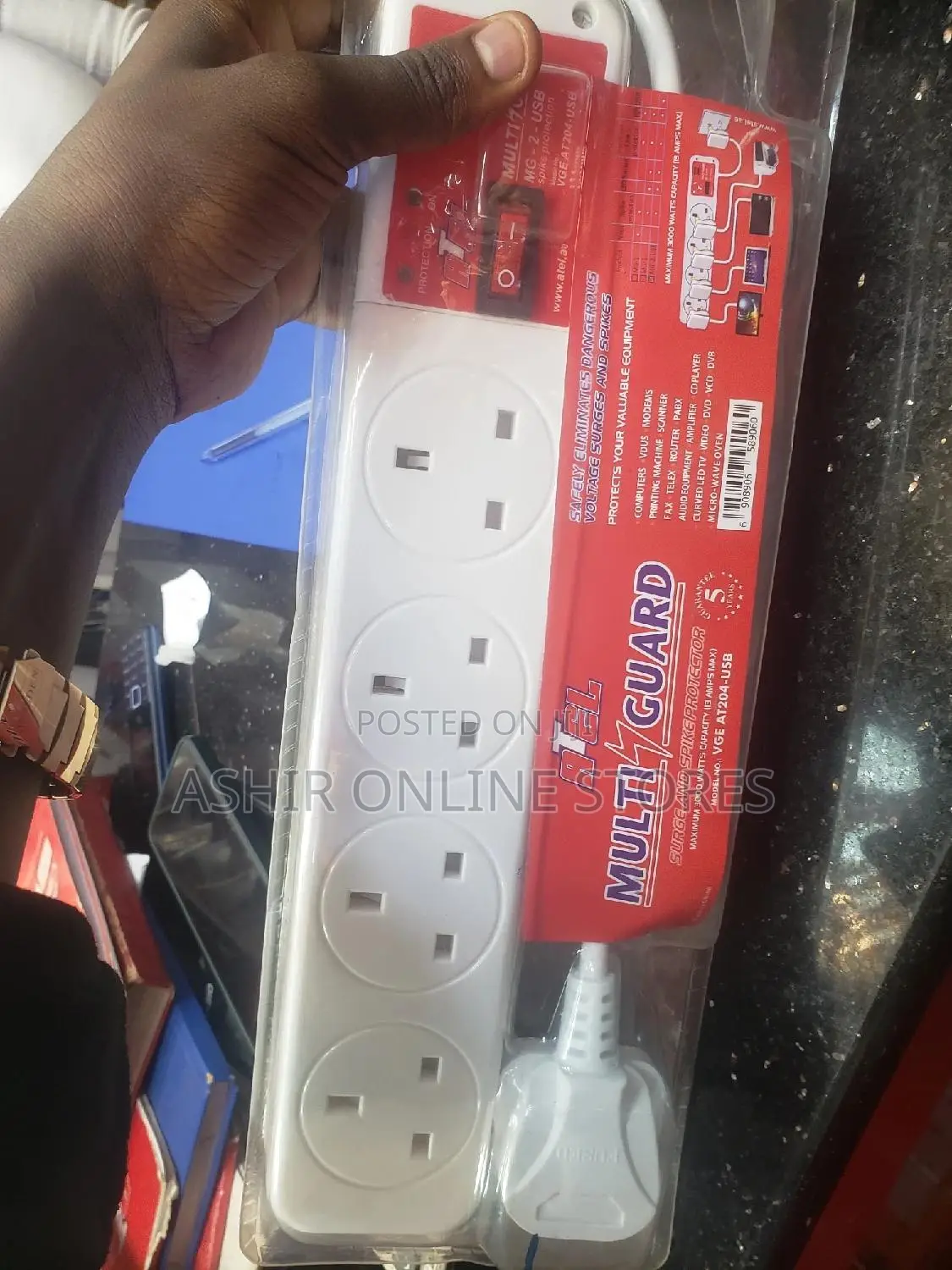 Multi Guard Surge and Protector Extension