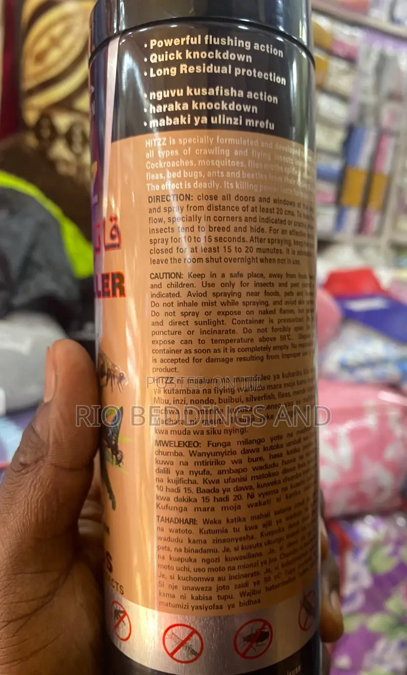 Strong Hitzz Bedbugs Insect Killer Spray