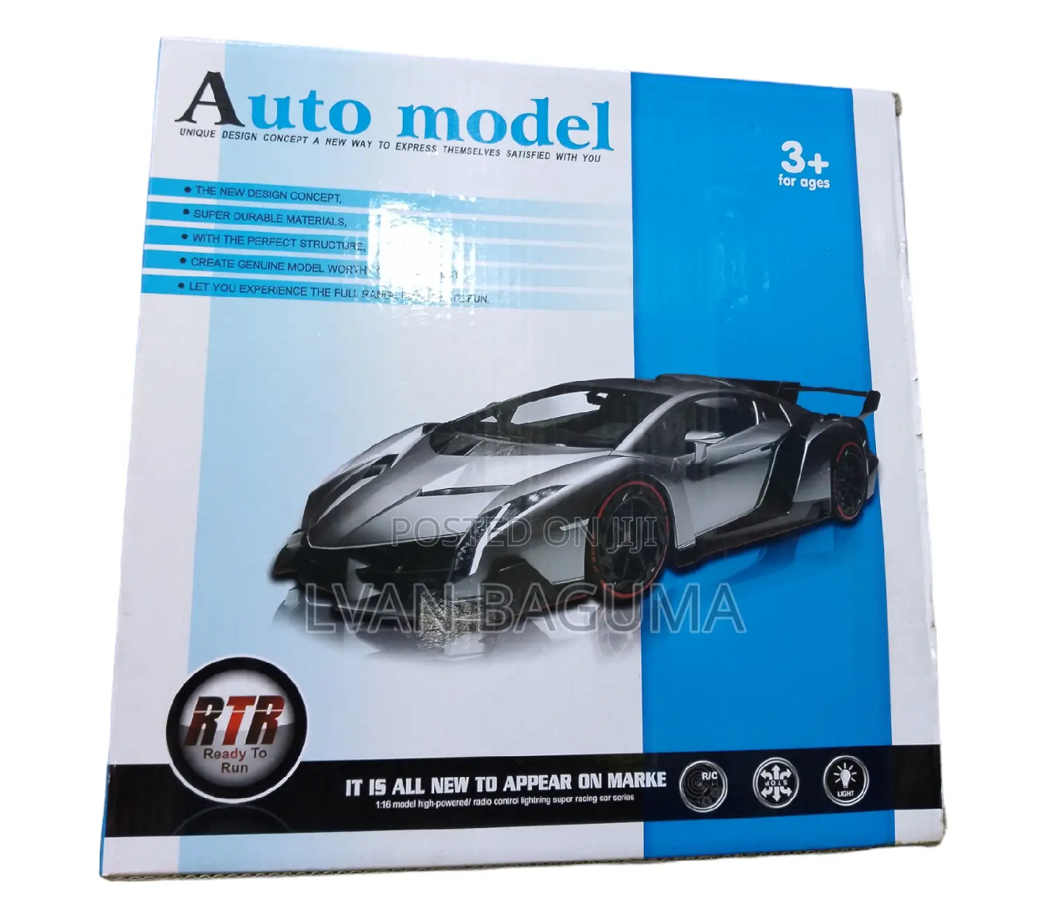 Police Auto Model Race Car Toy for Kids - Remote Control