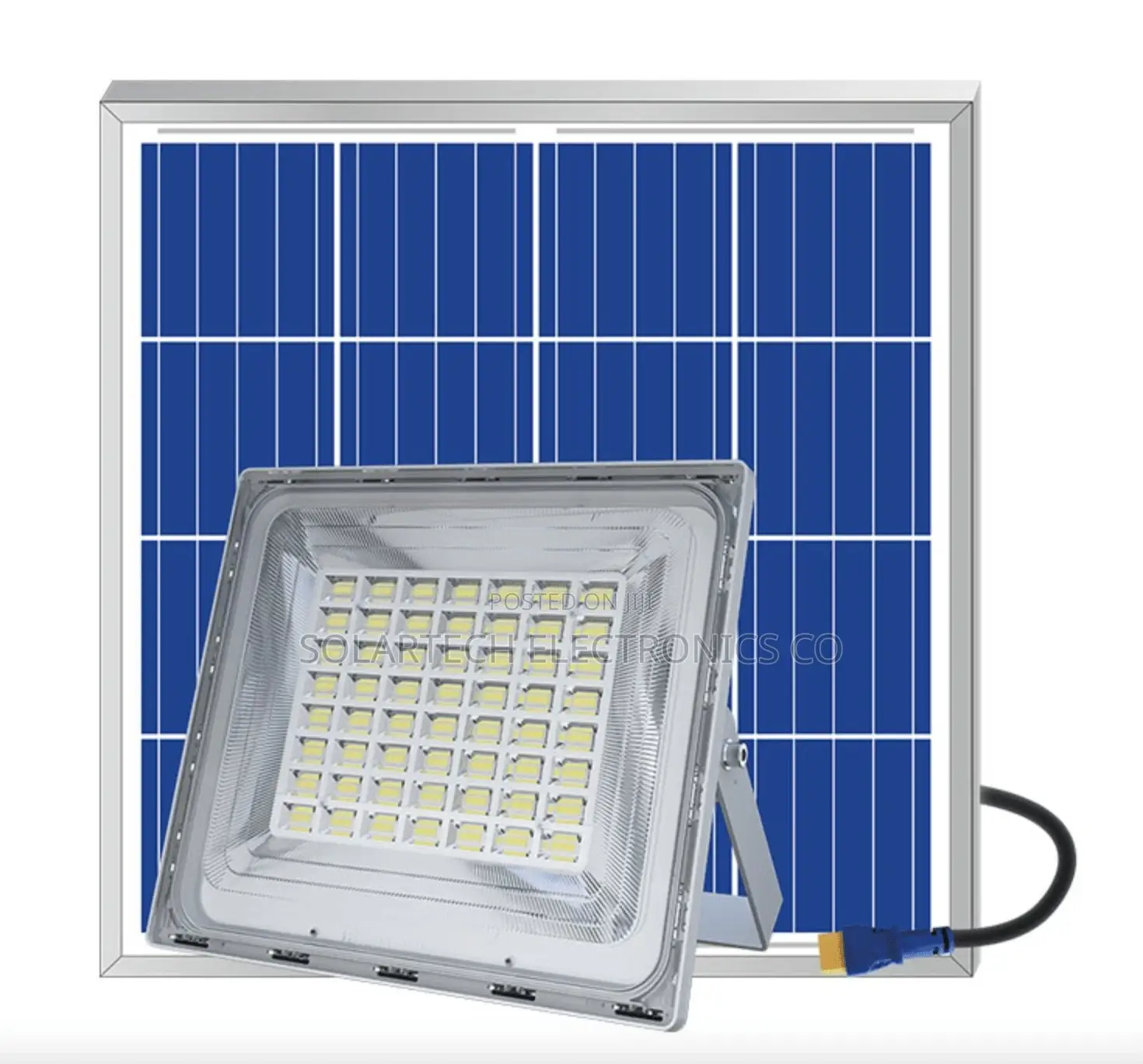 500w Wawa Blue Carbon Solar Flood Lights