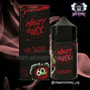 Photo - Bad Blood - Nasty 30ml ( Blackcurrant )