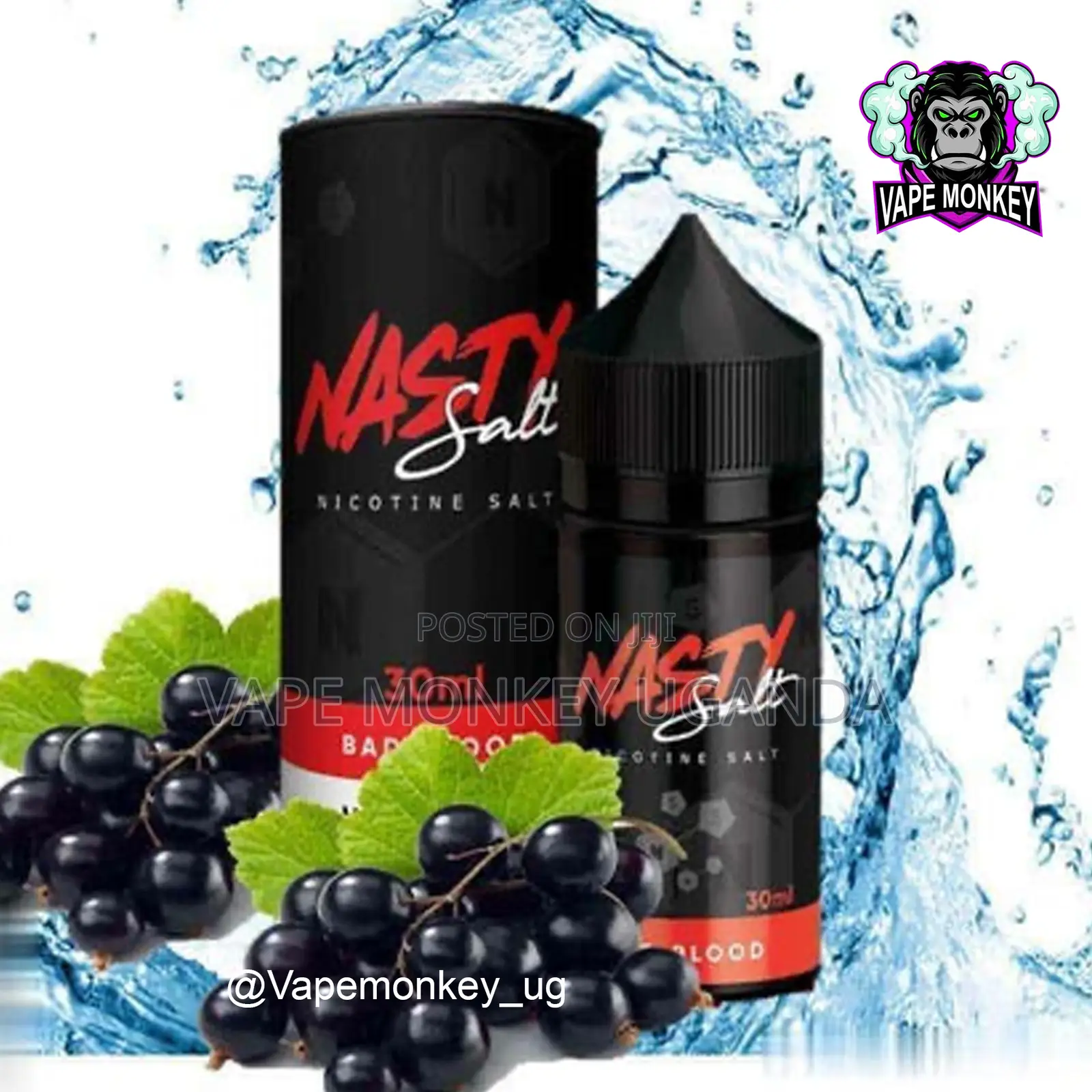 Bad Blood - Nasty 30ml ( Blackcurrant )