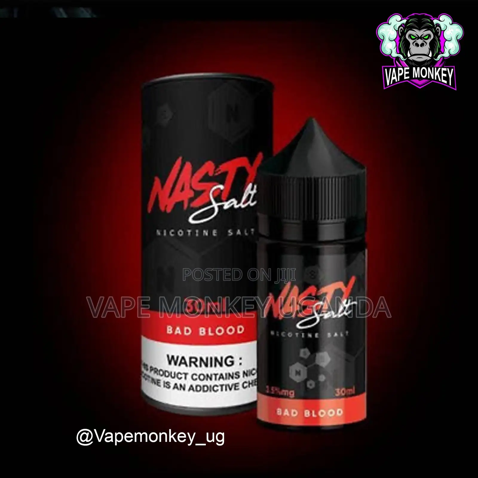 Bad Blood - Nasty 30ml ( Blackcurrant )