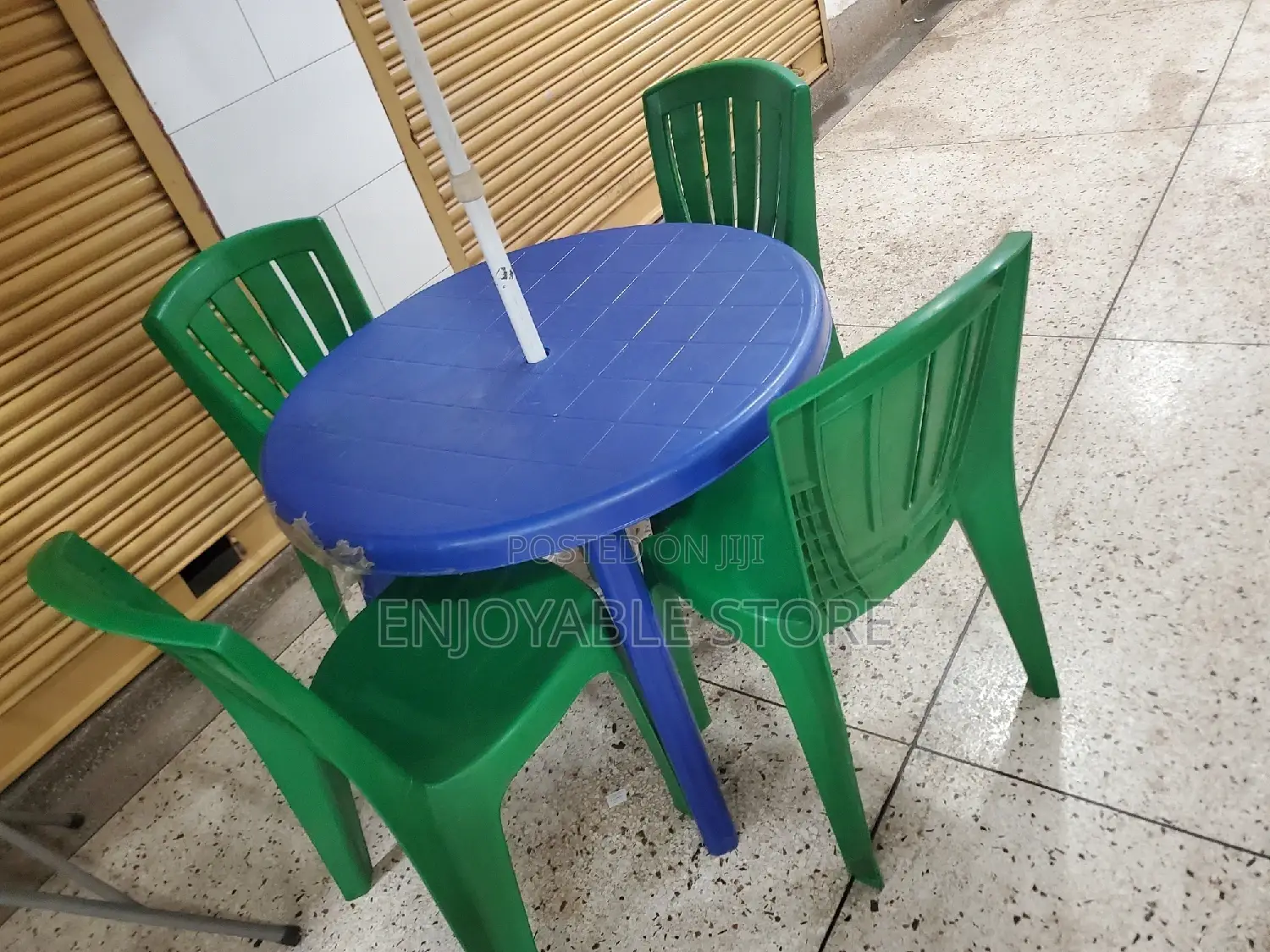 Plastic Chairs and Table Plastic Chairs and Table