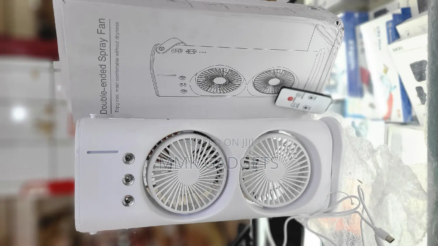 Double Ended Spray Fan