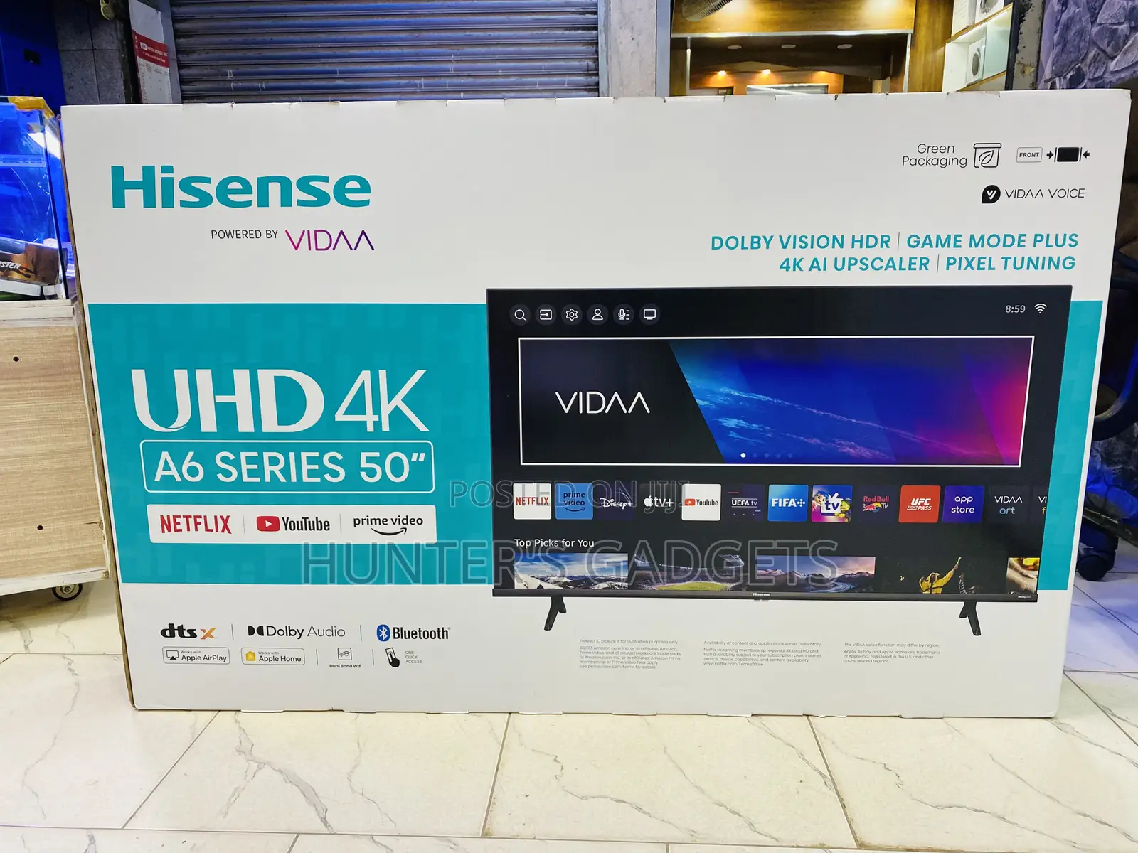 50 Inch Hisense Smart Uhd New Model Brand New