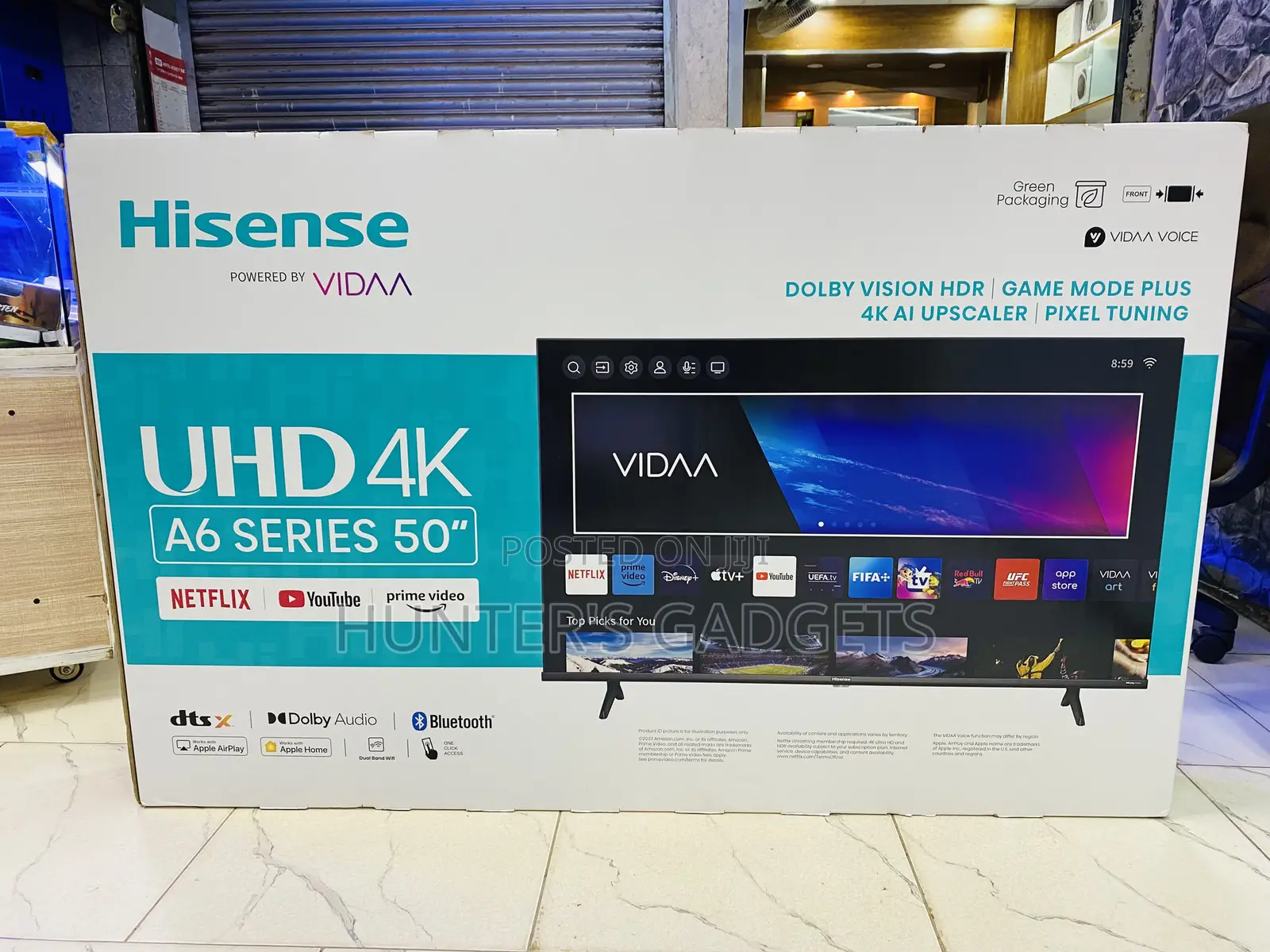 50 Inch Hisense Smart Uhd New Model Brand New