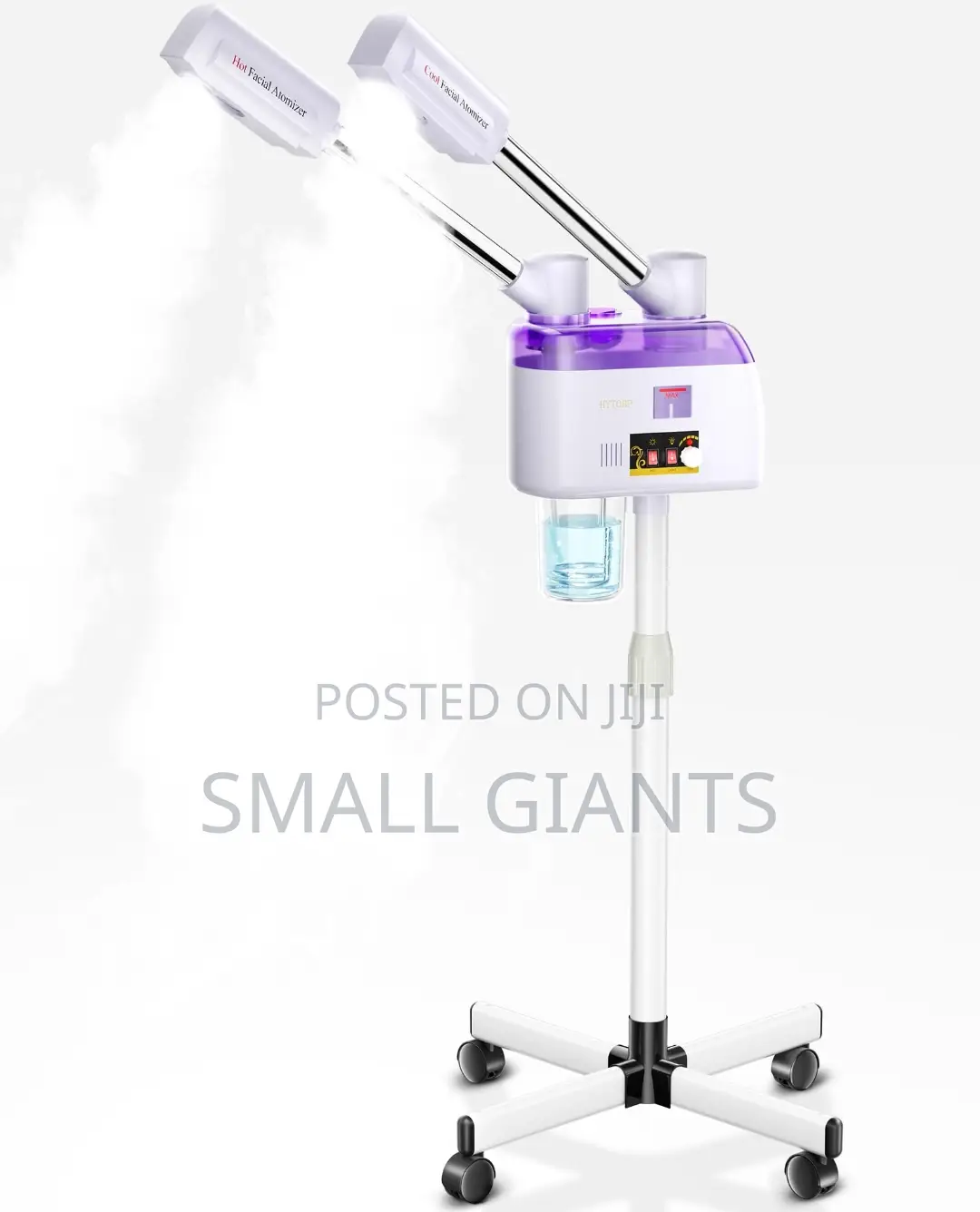 2 In 1 Cold And Hot Double Nozzle Facial Steamer