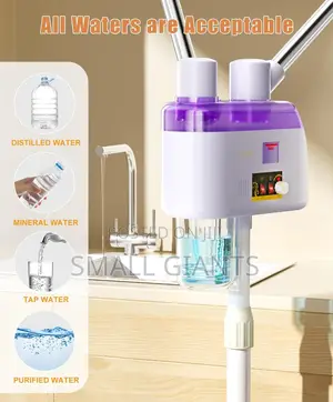 2 In 1 Cold And Hot Double Nozzle Facial Steamer