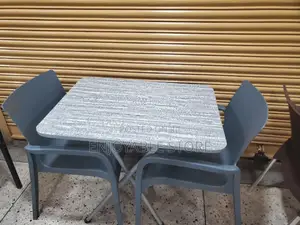 Balcony Plastic 2 Chairs and Table Set