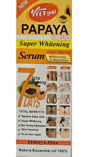 VEETGOLD SERUM |Papaya Super Whitening Darkspots Remover Oil