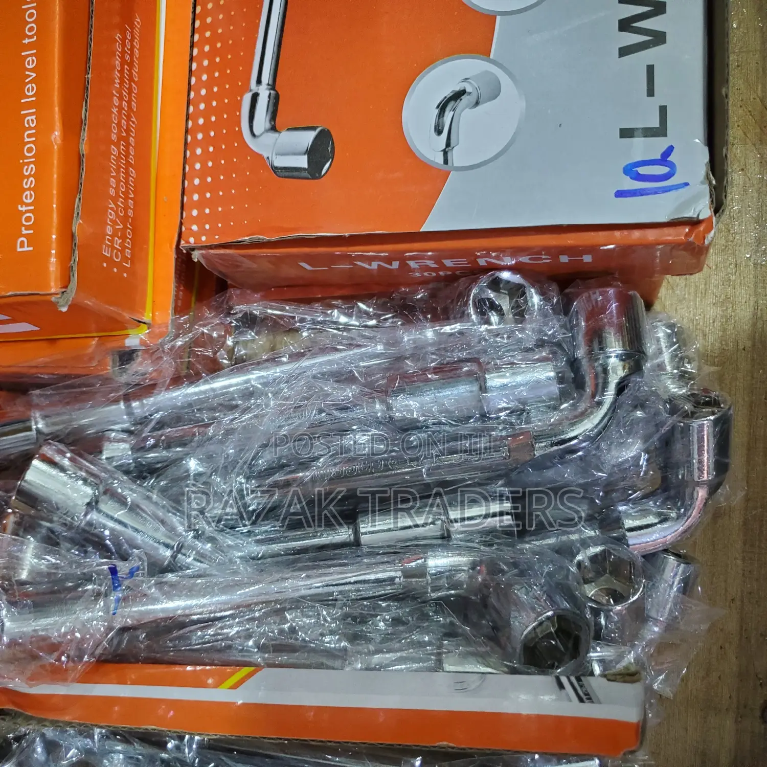Metric L Shaped Angled Hex Socket Wrench (10mm TO 10mm)