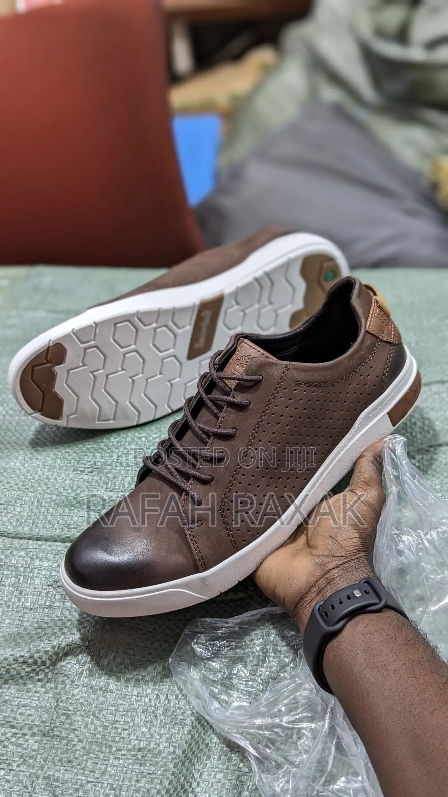Original Timberland Casual Premium Leather Low Shoes