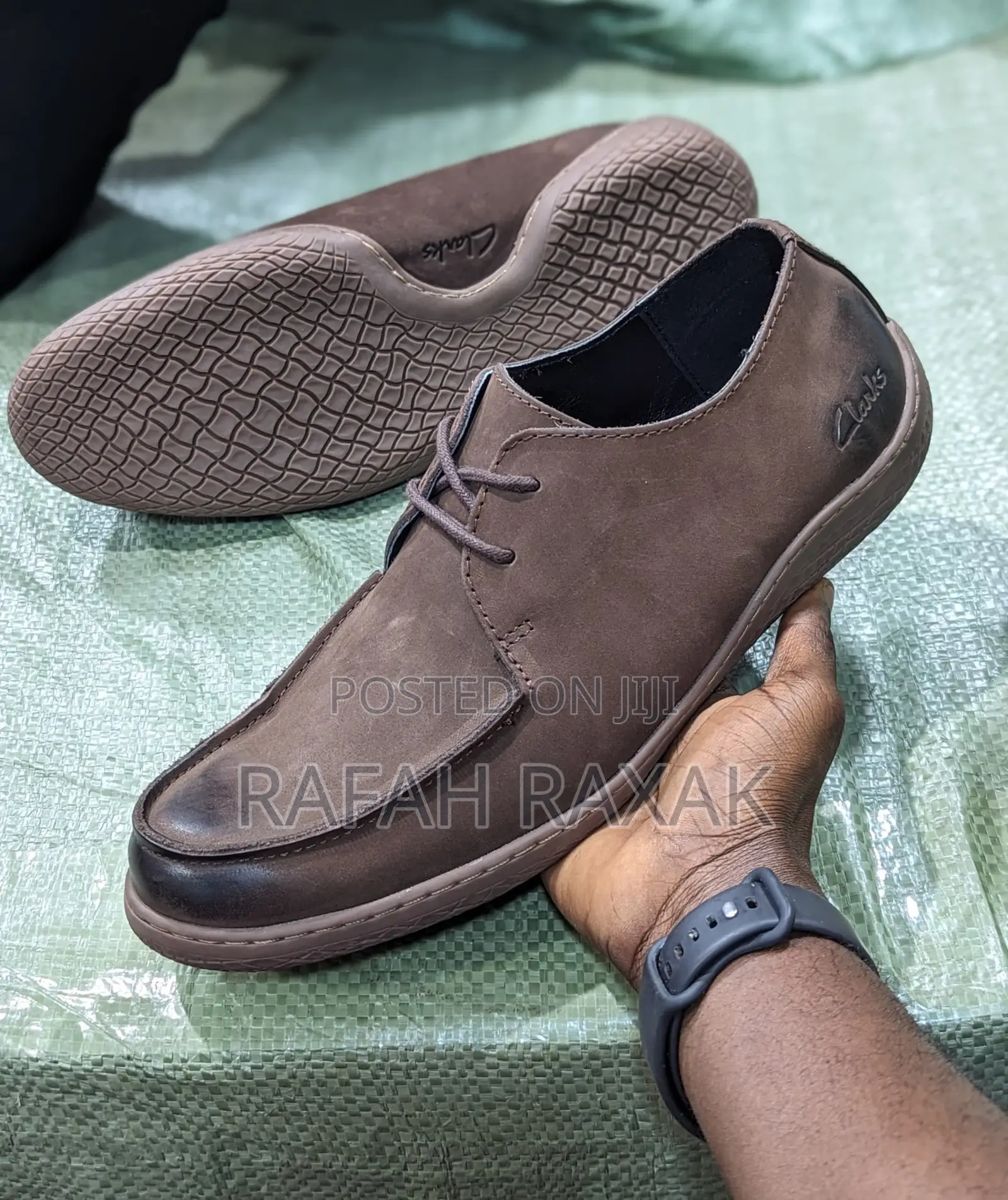 Original Clarks Casual Authentic Premium Leather Low Shoes