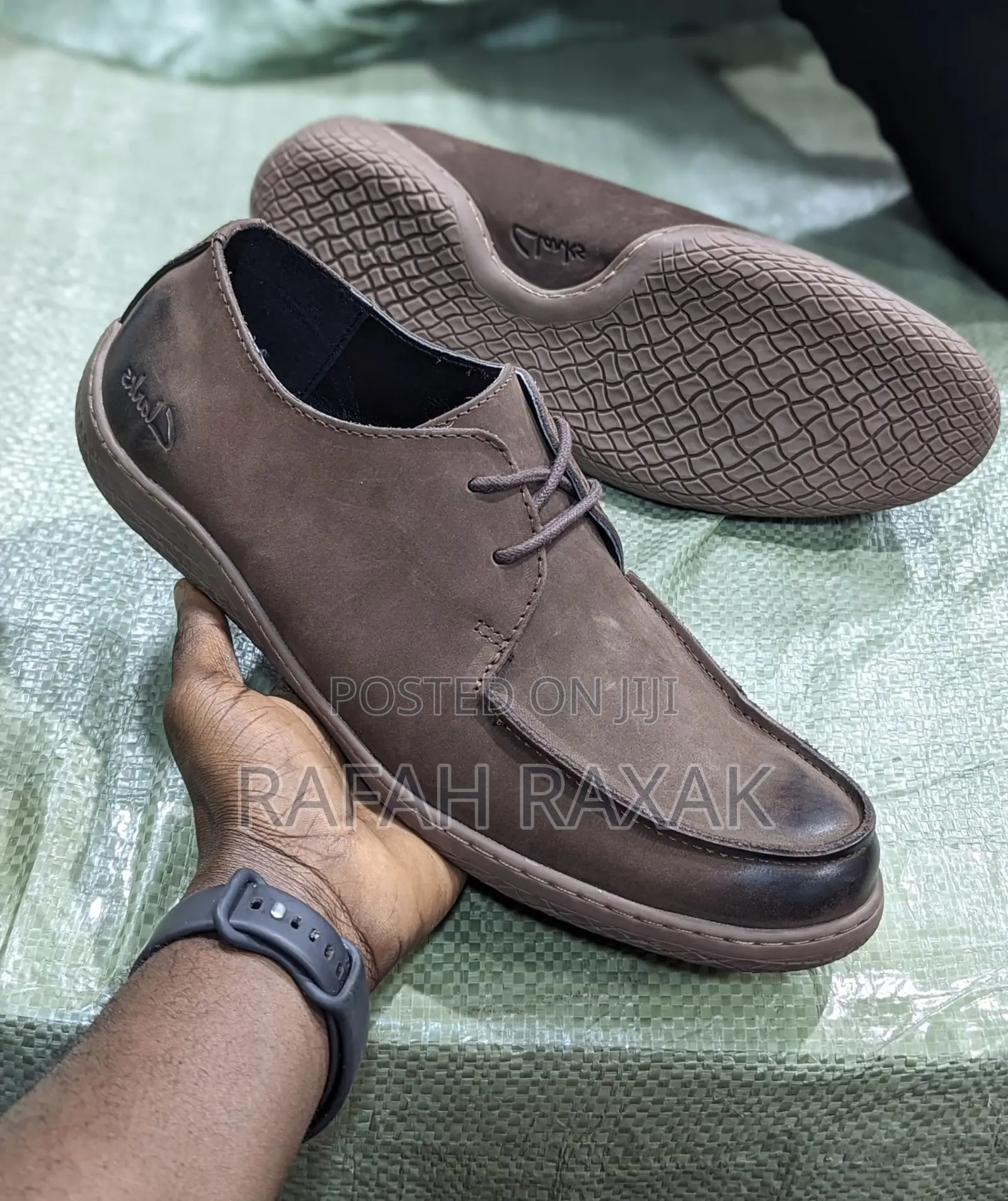 Original Clarks Casual Authentic Premium Leather Low Shoes