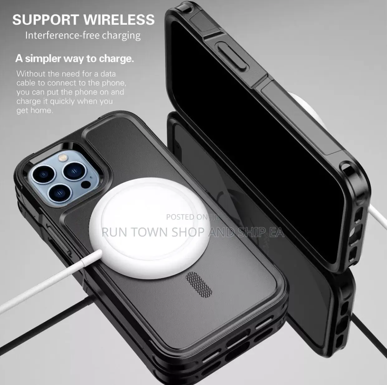 Shockproof Heavy Rugged Cover 4 iPhone 17 16 15 14 13 12 Promax