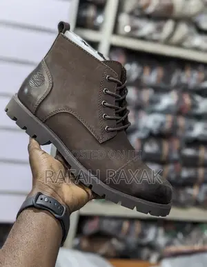 Original Dark Tan Timberland Casual Premium Leather Boots