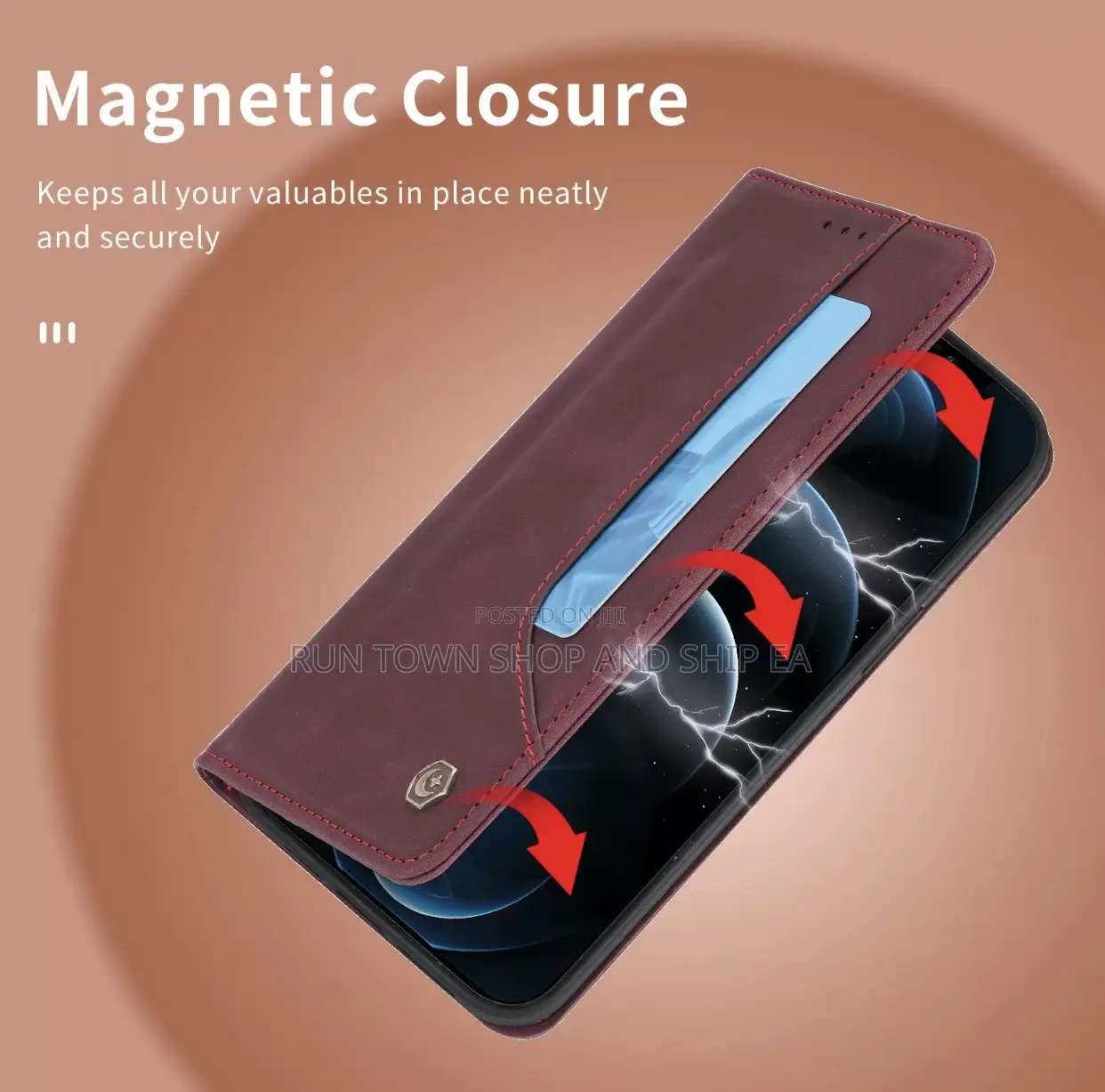 Luxury Shockproof Classic Wallet Case 16 15 14 13 12 Pro Max