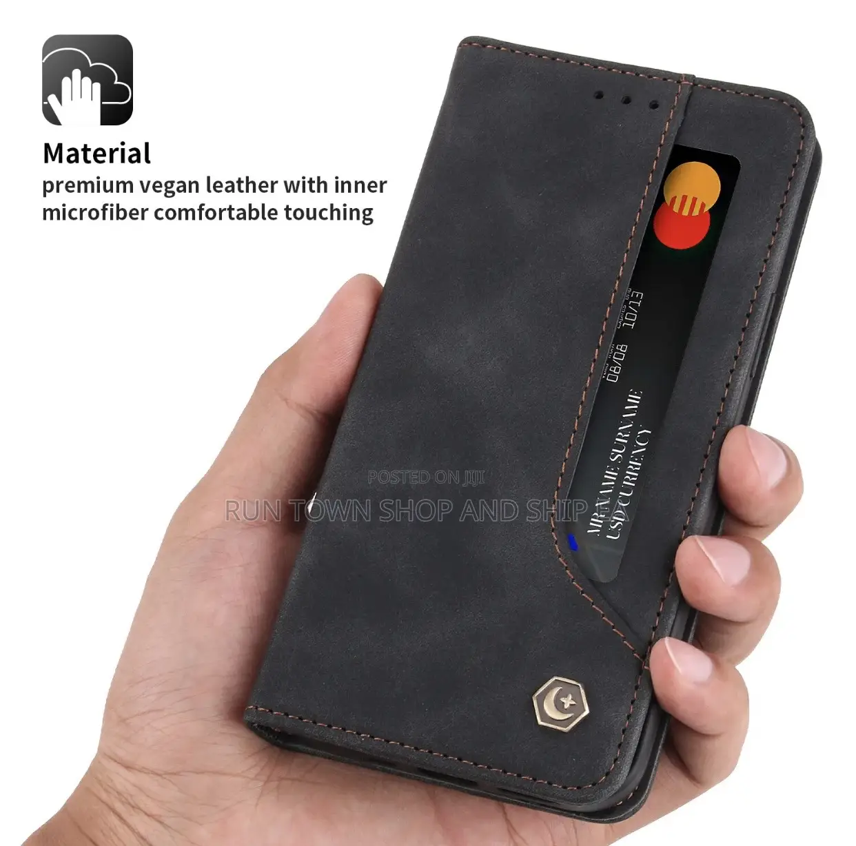 Luxury Shockproof Classic Wallet Case 16 15 14 13 12 Pro Max