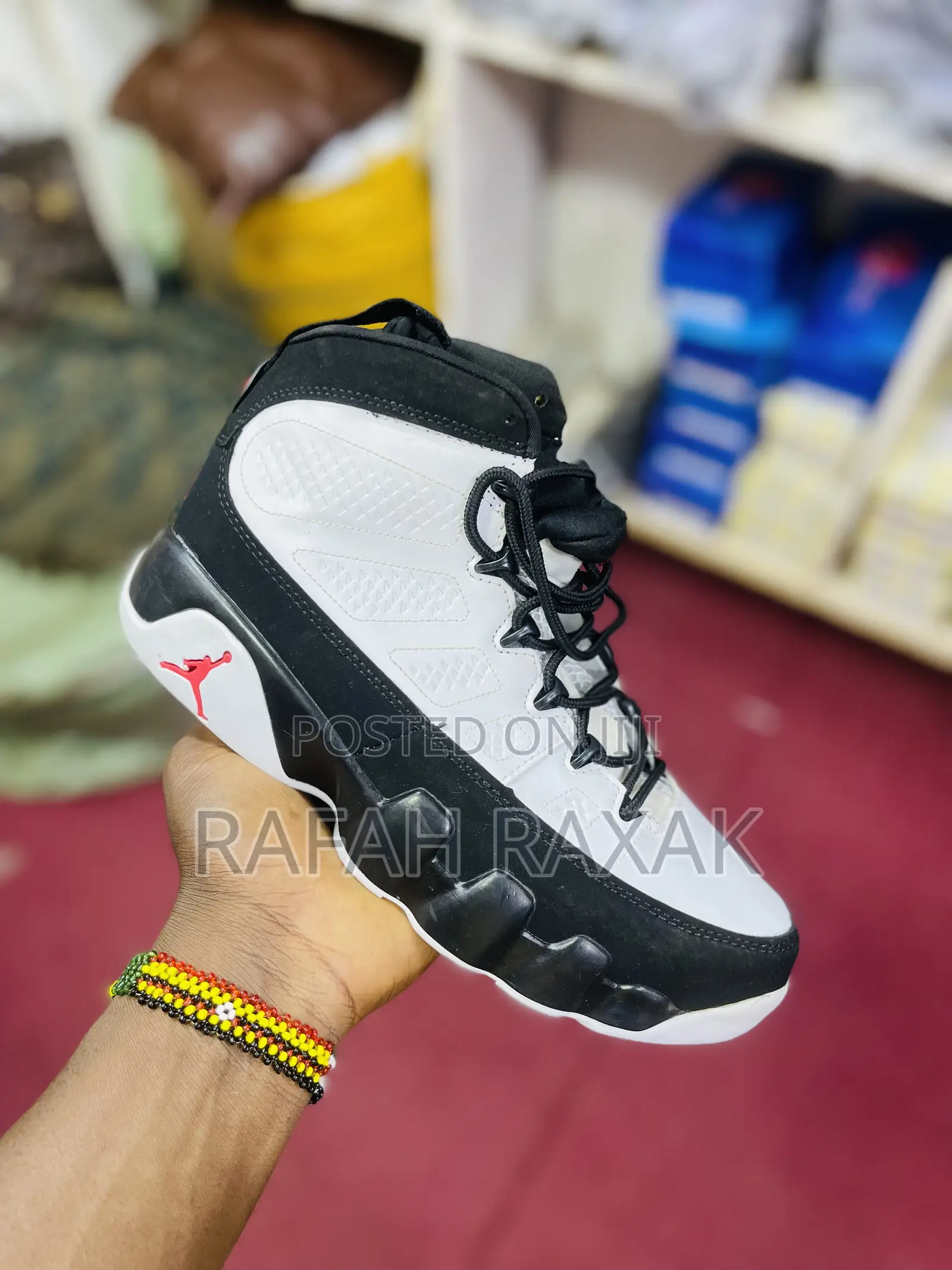 Nike Air Jordan 9 Retro “Black White” Sneakers
