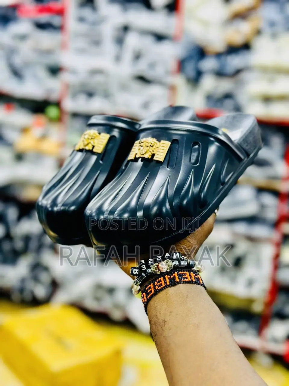 Original Classic Rubber VERSACE Clogs
