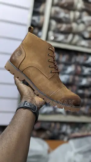 Original Brown Timberland Casual Premium Leather Boots