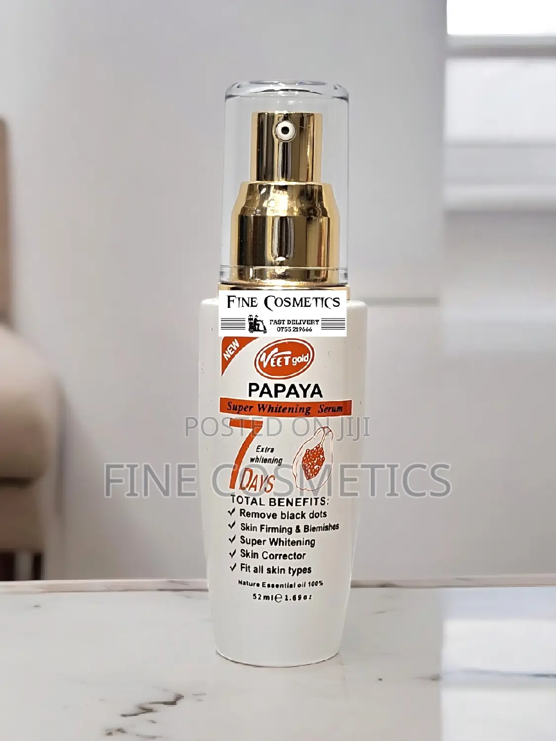 VEETGOLD SERUM |Papaya Super Whitening Darkspots Remover Oil