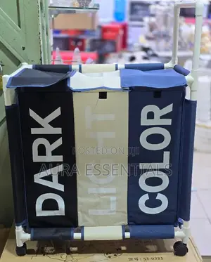Laundry Sorter 3 Bag Laundry Sorter Cart