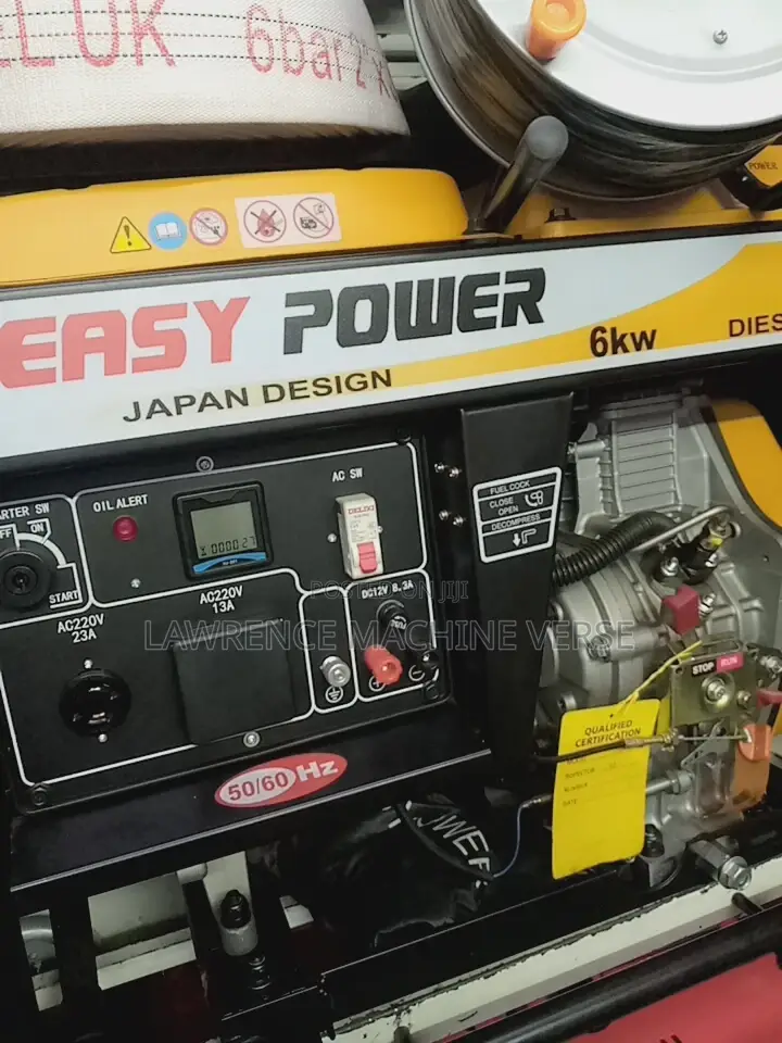 Generator Japan Made Diesel 6kw