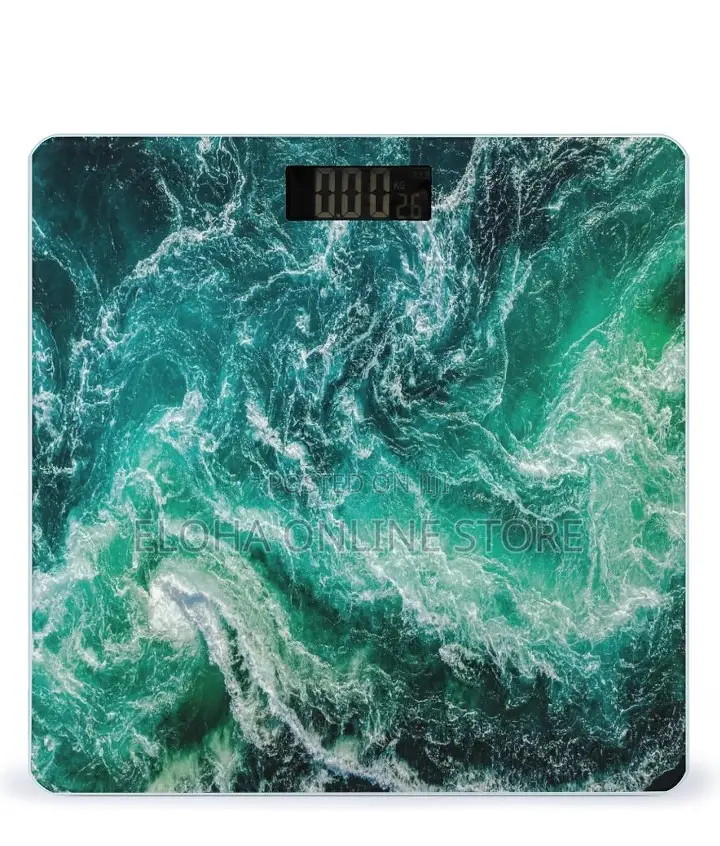 The River and the Sea Digital Bathroom Scale