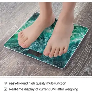 The River and the Sea Digital Bathroom Scale