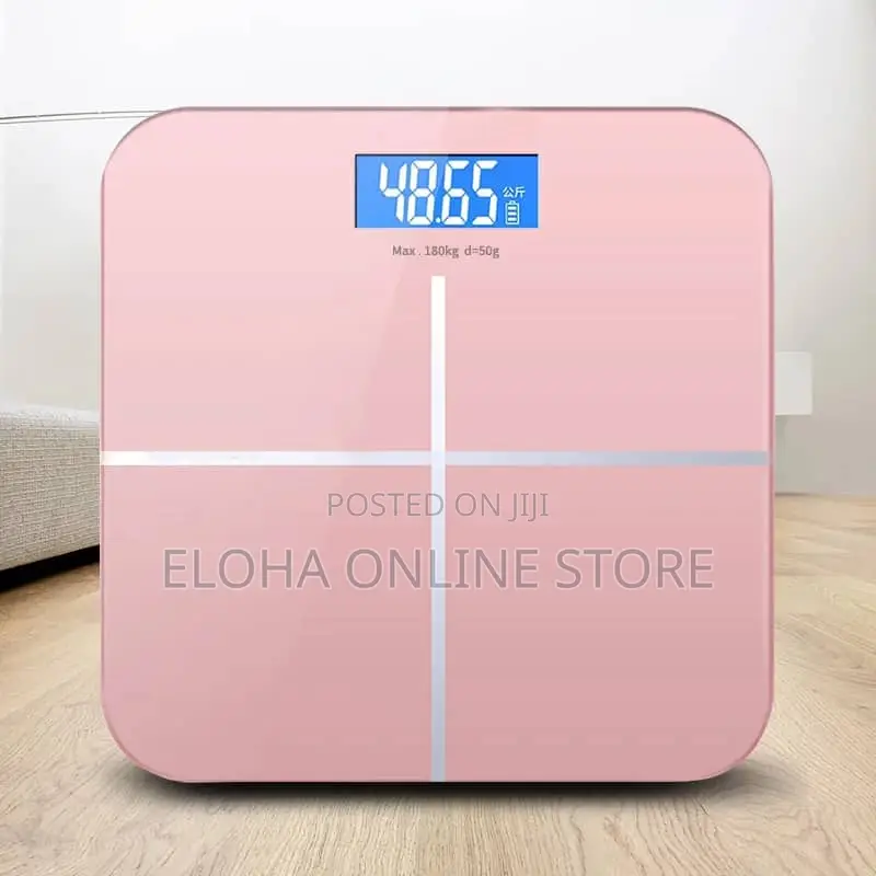 Digital LCD Display Bathroom Weighing Scale