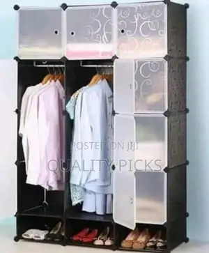 3 Door Plastic Wardrobe