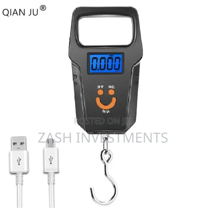 Portable Rechargeable Digital Luggage Scale
