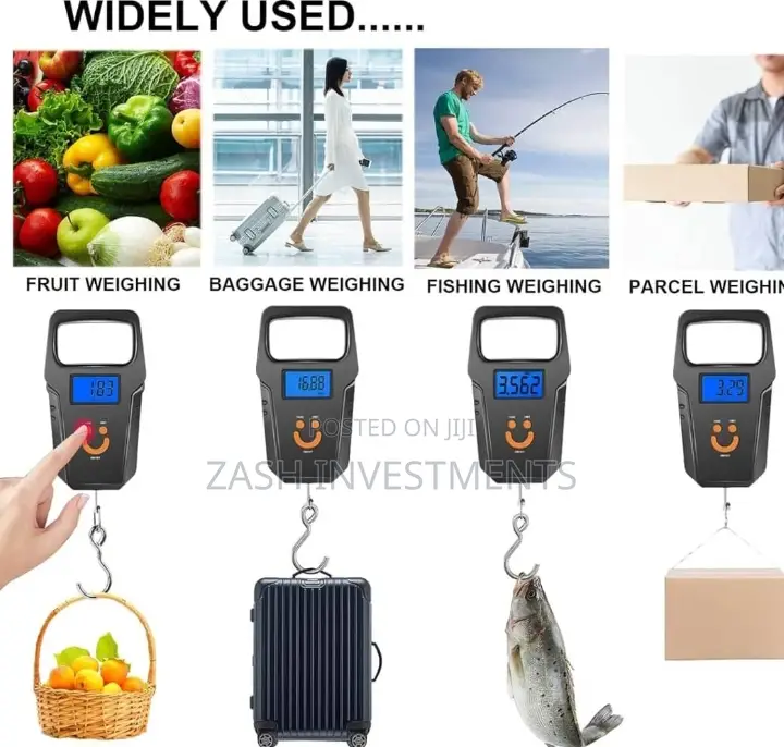 Portable Rechargeable Digital Luggage Scale